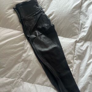 SPANX Faux Leather Leggings
